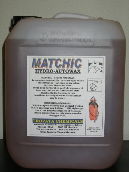 Matchic Autowax Trovata Chemicals
